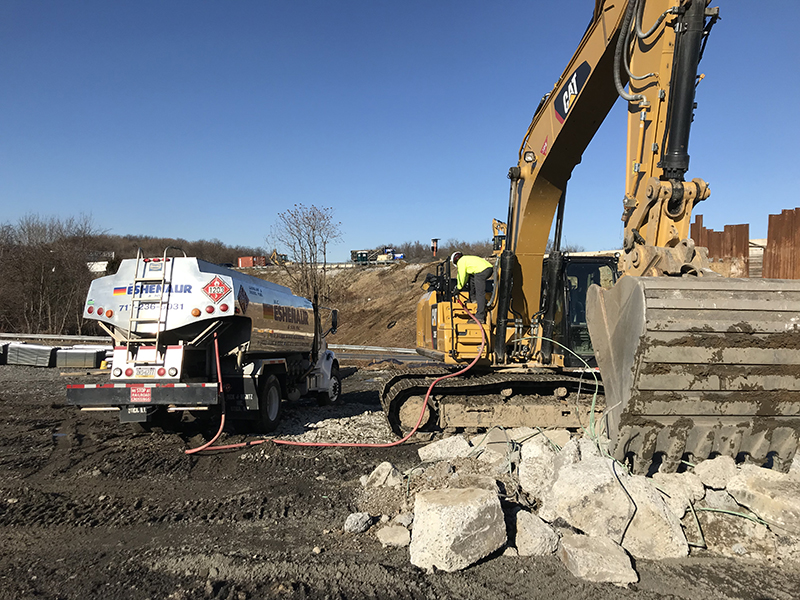 On-Site Equipment Fueling in PA
